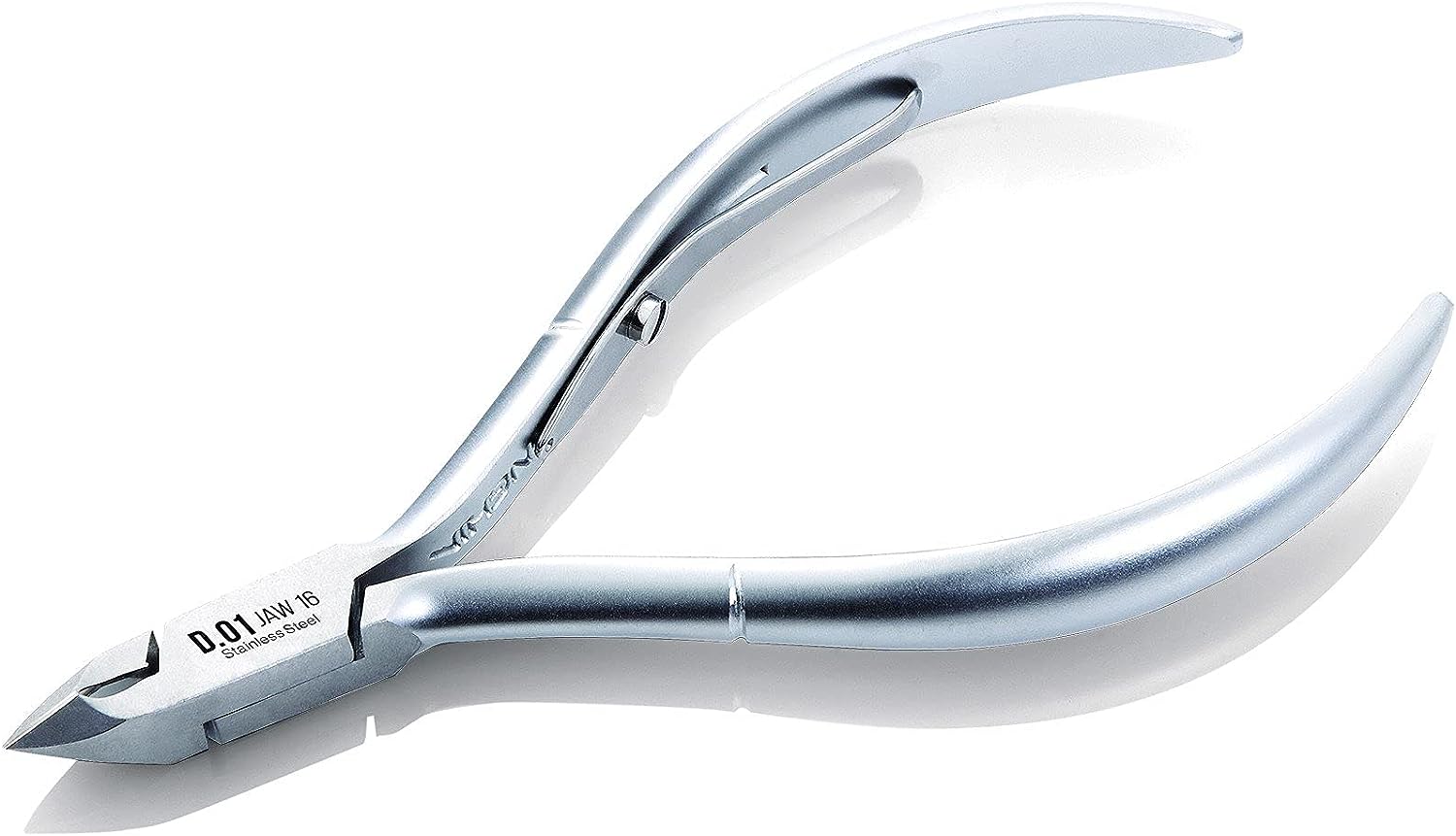 (Pack of 10) D-01 Nghia Cuticle Nippers Stainless Steel One Spring - Jaw 14 or 16