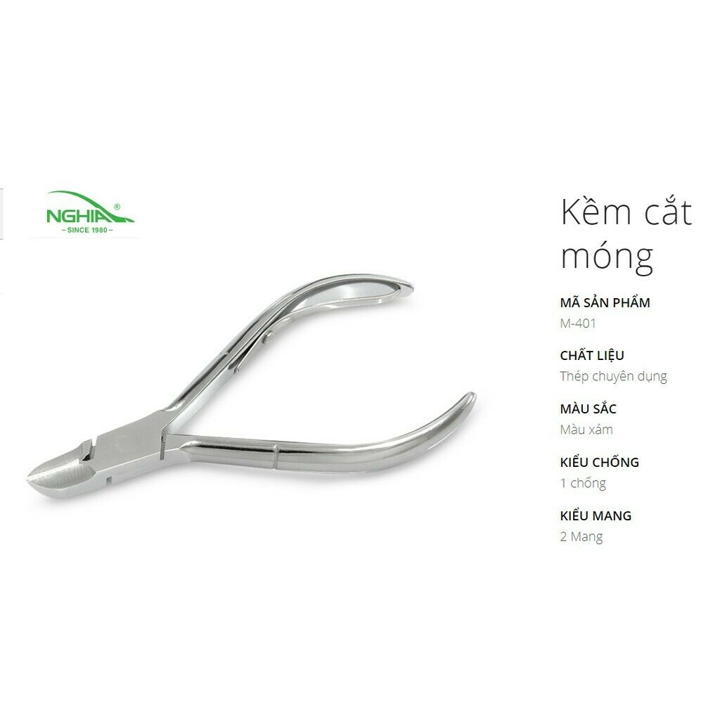 Nail Nipper Nail Cutter Nghia M401