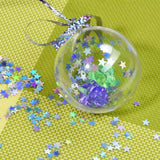 Set of 12PCS/Colors STAR Nail Art Sequins DIY Art Star Glitter Sequins