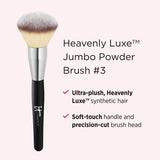 It Cosmetics Heavenly Luxe Jumbo Powder Brush #3 Brand New In Tube