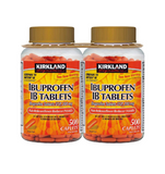 Kirkland Ibuprofen 200mg Generic Motrin or Advil Pain Fever 500 or 1000 ct NEW