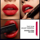 Yves Saint Laurent The Slim Sheer Matte Lipstick 306 RED URGE Full Size - 2g Each