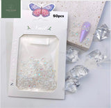 Set of 50 Pieces 3D Bow Nail Art -Small Bow Nail Art Decoration