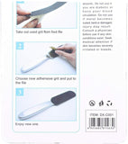 Dx Nail Stainless Foot File with Refill Grits - DX C001