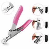 Professional False Nail Tips Clipper Cutter Stainless Steel