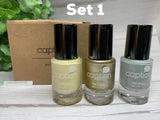 Set of 3 Bottles Caption Nail Polish - New In Box - FREE US SHIPPING - 10ml Each