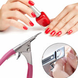 Professional False Nail Tips Clipper Cutter Stainless Steel