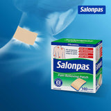 SALONPAS Pain Relieving Patches external Arthritis Back Relief 140 Patches Each - Lot of 2